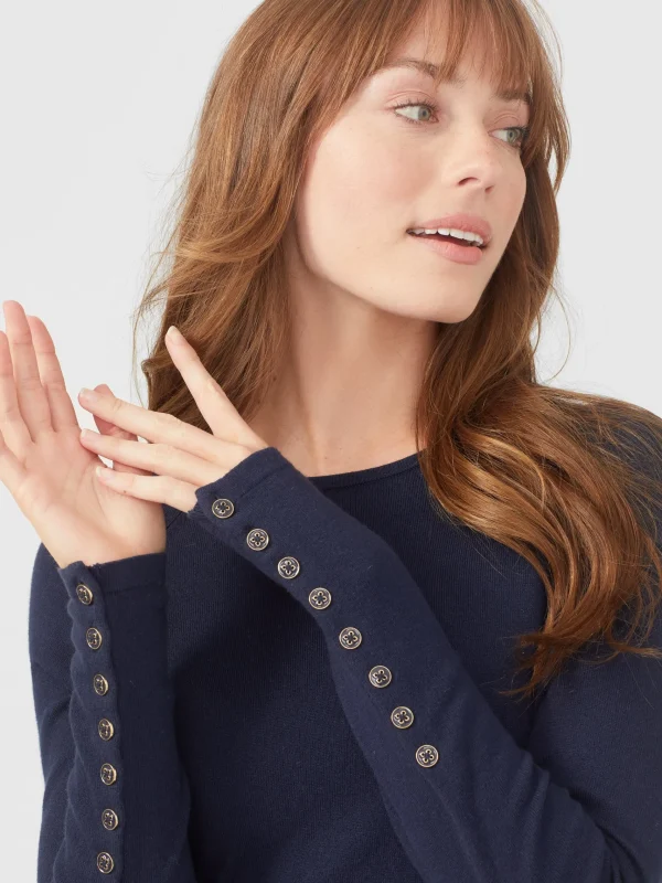 Best J. McLaughlin Jamey Sweater Navy