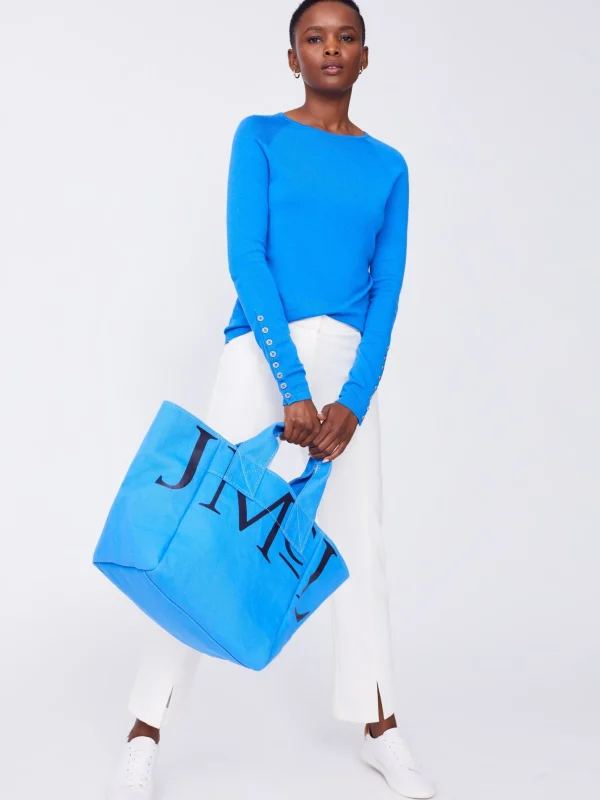 New J. McLaughlin Jamey Sweater JMC Blue