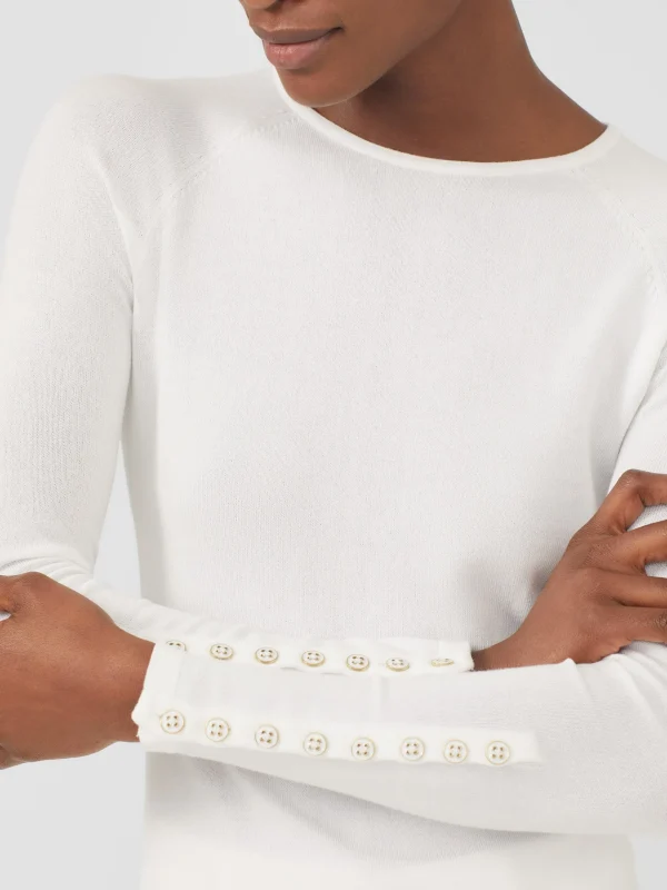 Best J. McLaughlin Jamey Sweater White