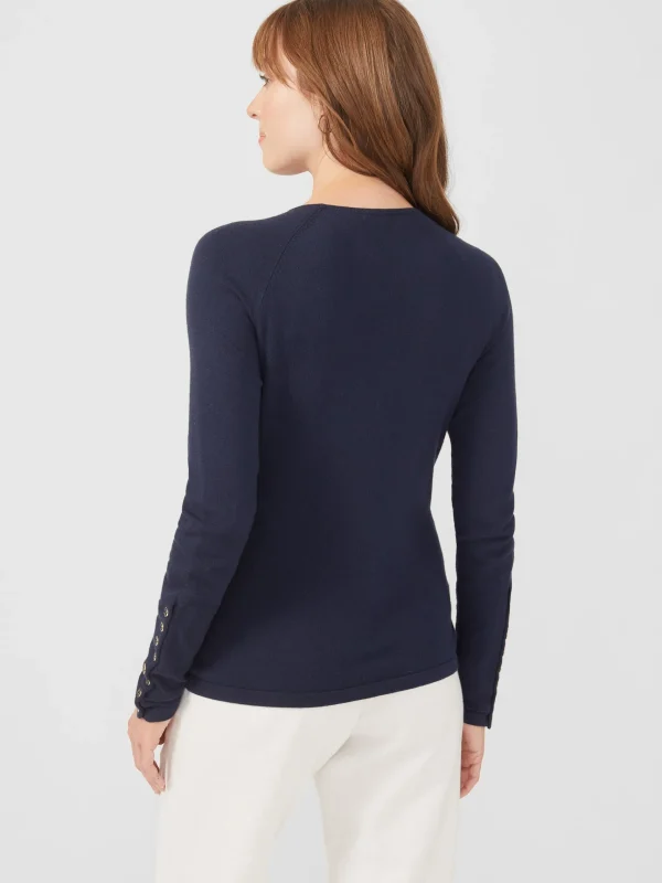 Best J. McLaughlin Jamey Sweater Navy