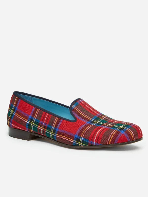 Best J. McLaughlin J.McL X Stubbs Wootton Slippers In Plaid Red