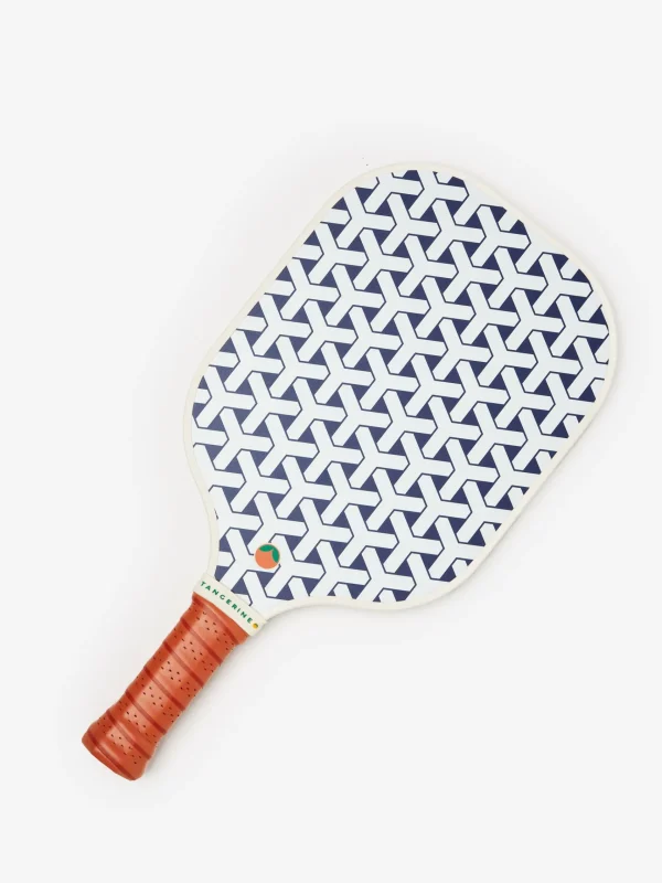 New J. McLaughlin J.McL X Tangerine Pickleball Paddle In Bond White/Navy