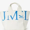 Fashion J. McLaughlin J.McLaughlin Logo Tote Bag Off White