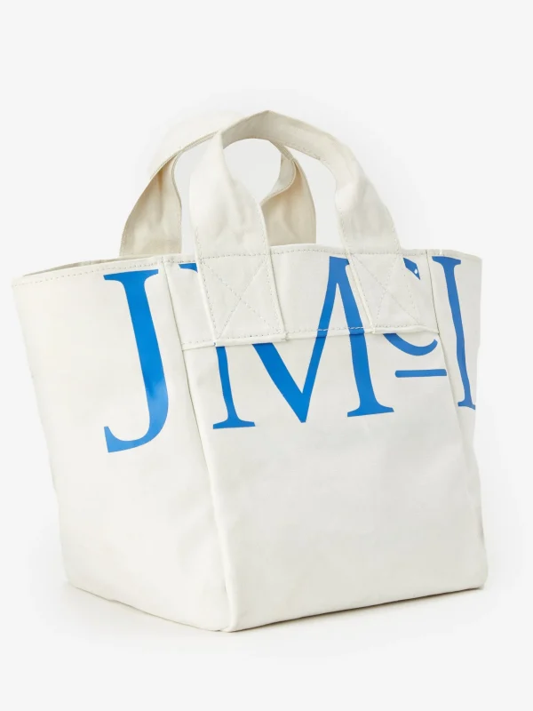 Fashion J. McLaughlin J.McLaughlin Logo Tote Bag Off White