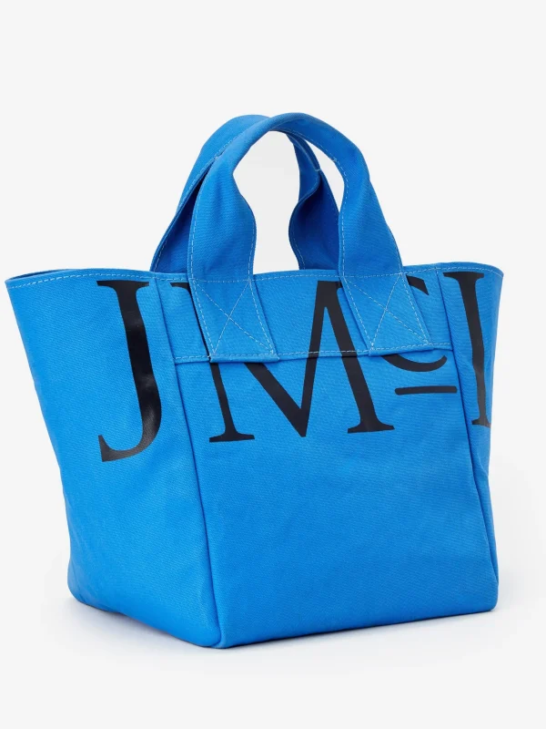 Best J. McLaughlin J.McLaughlin Logo Tote Bag JMC Blue