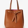 Shop J. McLaughlin J.McLaughlin X Harper Lawrence Large Handbag Saddle/Peony