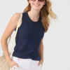 Cheap J. McLaughlin Joss Tank Top Navy