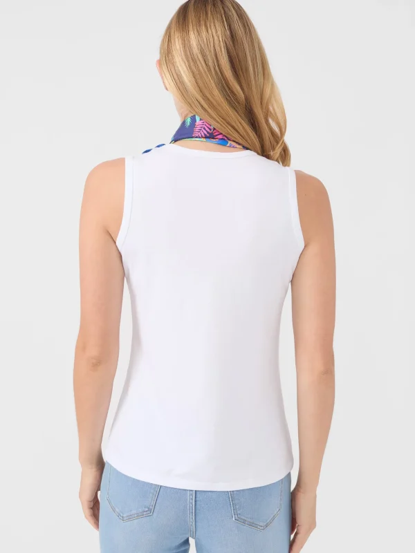 Outlet J. McLaughlin Joss Tank Top White