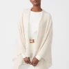 Sale J. McLaughlin Julia Cashmere Wrap Oatmeal