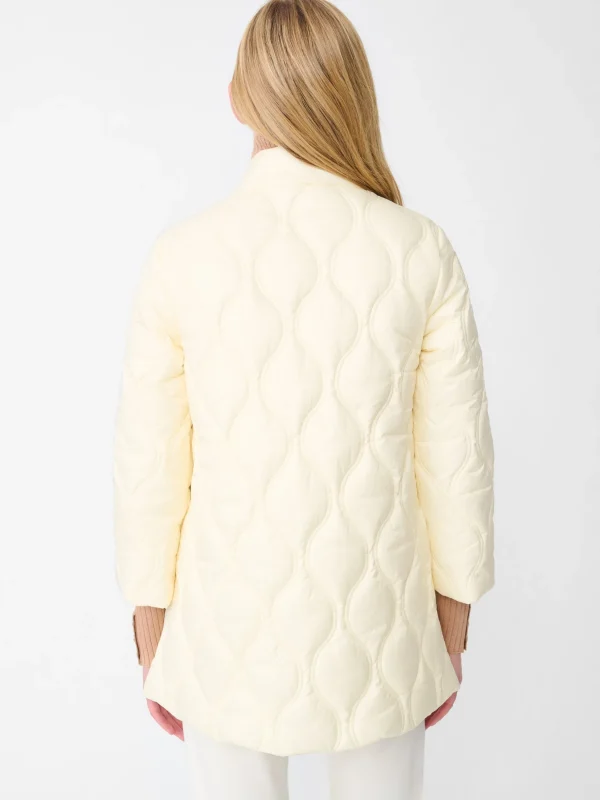 Best J. McLaughlin Key Puffer Jacket Cream