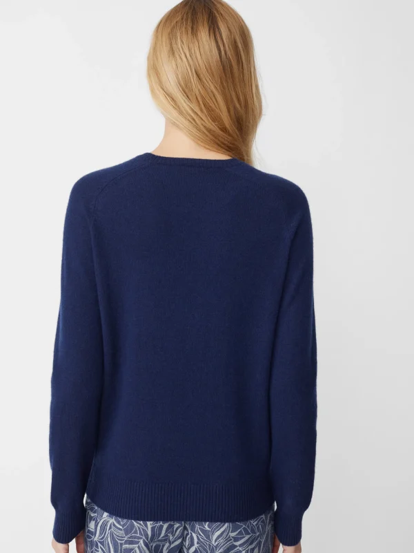 Best Sale J. McLaughlin Leia Cashmere Sweater Classic Navy