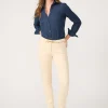 Cheap J. McLaughlin Lexi Jeans Raw Beige