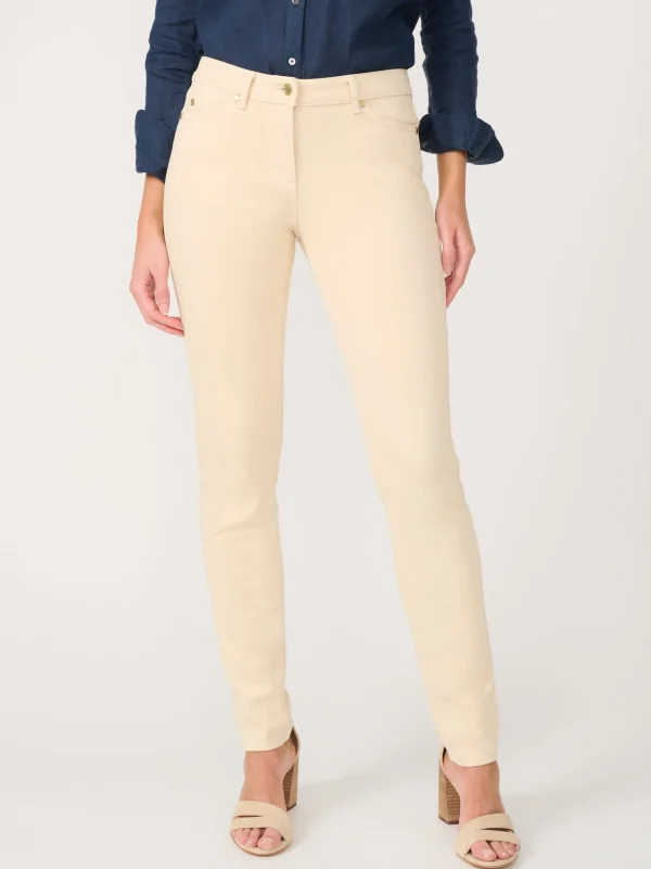 Cheap J. McLaughlin Lexi Jeans Raw Beige