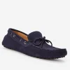 Hot J. McLaughlin Linus Suede Driving Moccasins Navy