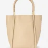 Fashion J. McLaughlin Lockwood Leather Tote Taupe