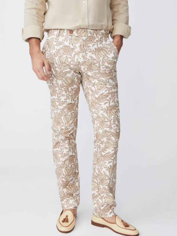 Flash Sale J. McLaughlin Lukas Pants In Birdsong Off White/Light Sand