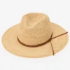 Discount J. McLaughlin Maribel Raffia Hat Natural/Brown