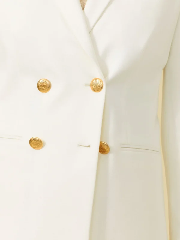 Shop J. McLaughlin Marlowe Blazer Egret White