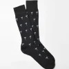 Best J. McLaughlin Martini Socks DarkHeather Gray