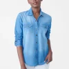 Best Sale J. McLaughlin Miris Shirt Denim