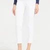 Clearance J. McLaughlin Newport Capri Pants White