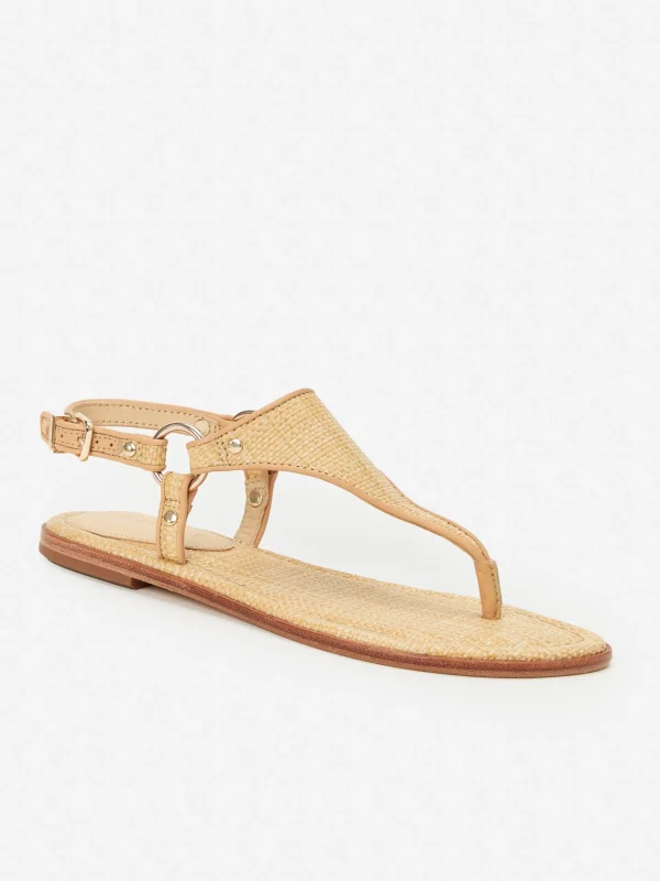 Hot J. McLaughlin Nolita Leather Sandals Beachwood