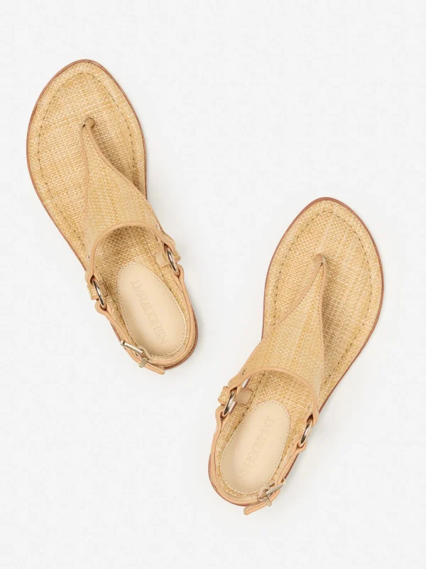 Hot J. McLaughlin Nolita Leather Sandals Beachwood