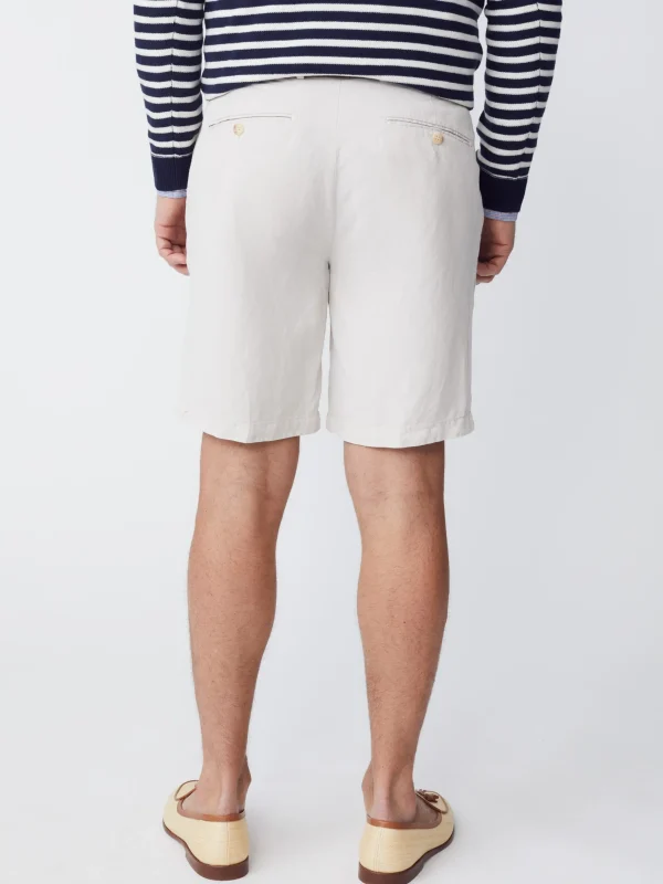 Online J. McLaughlin Oliver 9" Shorts In Italian Summer Twill Stone