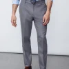 Hot J. McLaughlin Oxford Wool Pants Heather Gray