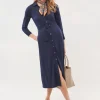 Best Sale J. McLaughlin Pamela Dress Deep Navy