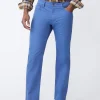 Discount J. McLaughlin Parker 5-Pocket Straight Pants Mid Blue