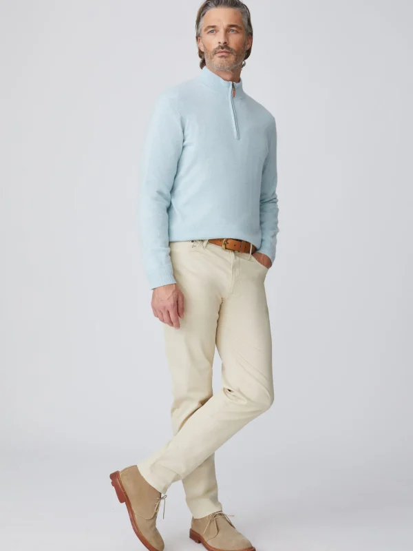 Online J. McLaughlin Parker 5-Pocket Straight Pants Sand