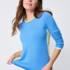 Sale J. McLaughlin Pernille Sweater Blue/Multi