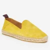 Flash Sale J. McLaughlin Rafe Suede Espadrilles Yellow