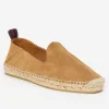 Discount J. McLaughlin Rafe Suede Espadrilles Caramel