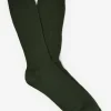 Fashion J. McLaughlin Ribbed Socks Olive