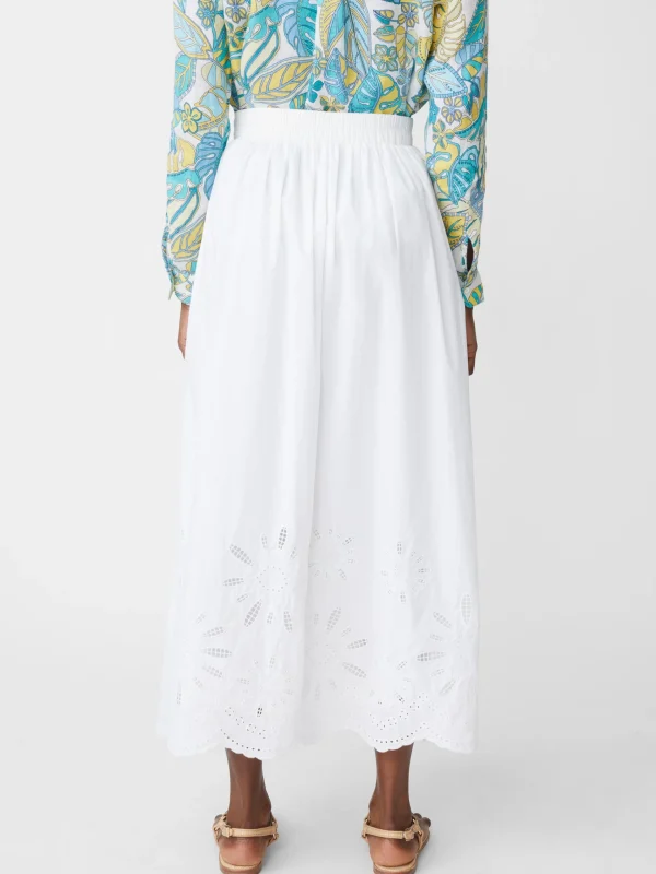 Best Sale J. McLaughlin Riverdale Maxi Skirt White