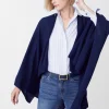 Discount J. McLaughlin Rossi Cashmere Wrap Navy