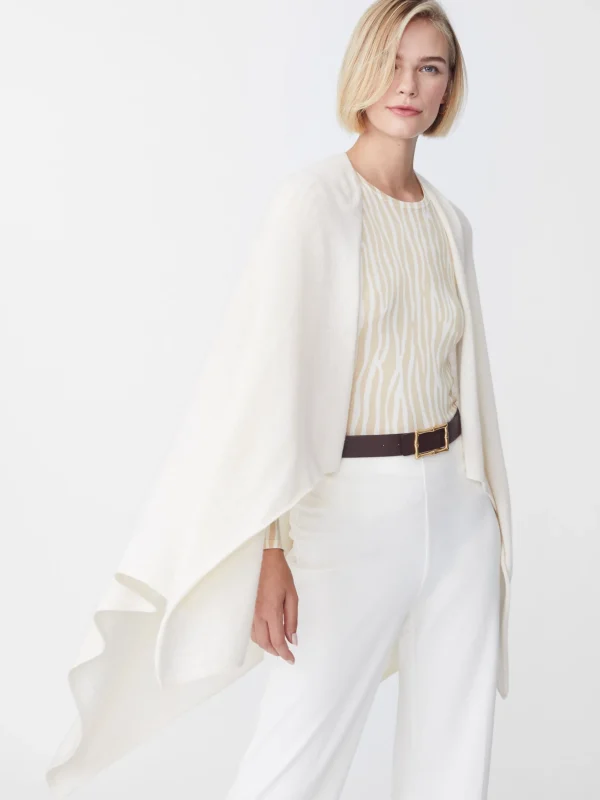 Outlet J. McLaughlin Rossi Cashmere Wrap Off White