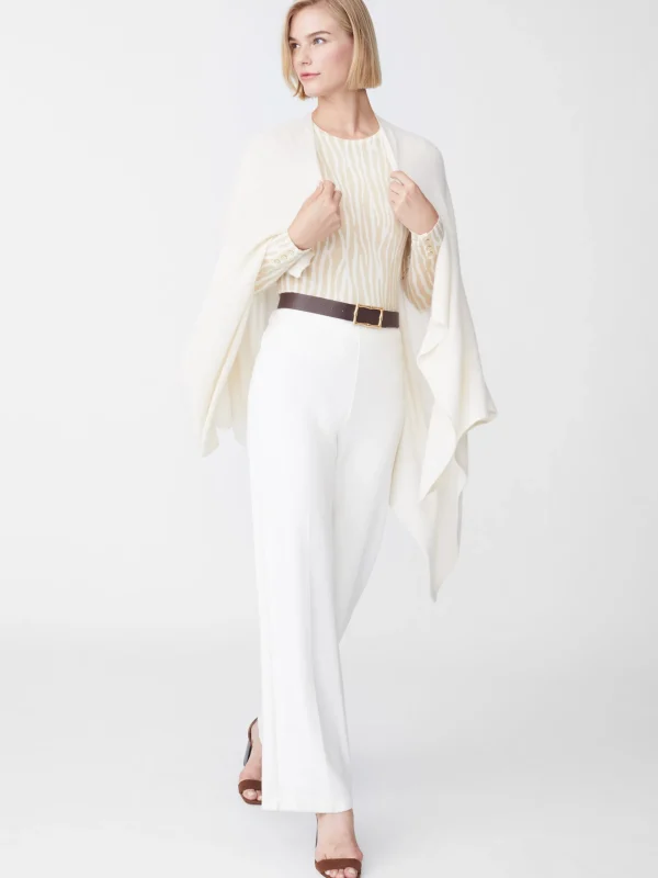 Outlet J. McLaughlin Rossi Cashmere Wrap Off White