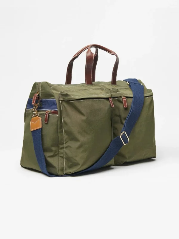 Best J. McLaughlin Sailcloth Weekender Bag Olive