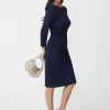 Flash Sale J. McLaughlin Sarra Dress Winter Navy