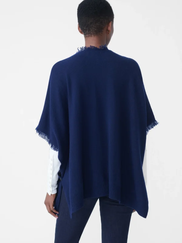 Sale J. McLaughlin Segan Cashmere Wrap Navy