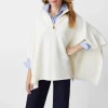 Sale J. McLaughlin Sheila Poncho Off White