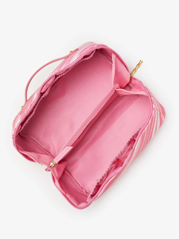 Discount J. McLaughlin Stash Cosmetic Bag In Weaver Pink