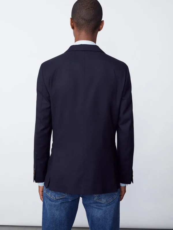 Best J. McLaughlin Suffolk 3-Season Blazer Dark Navy