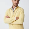 New J. McLaughlin Tate Cashmere Sweater Yellow