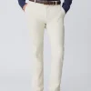 Hot J. McLaughlin Taylor Straight-Fit Pants In Italian Moleskin Stone