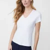 Best Sale J. McLaughlin Terrine Tee White