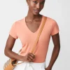 Clearance J. McLaughlin Terrine Tee Tangerine